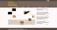 Desktop Screenshot of costaecampello.com.br